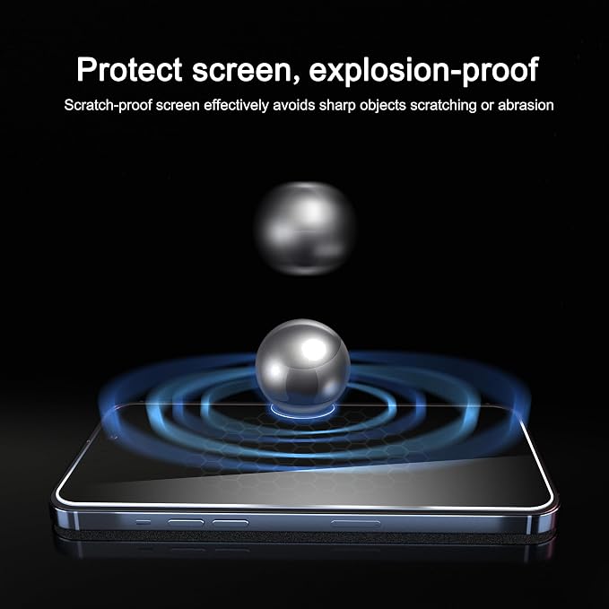 Ailun 3 Pack Screen Protector for iPhone 15 + 3 Pack Camera Lens Protector - Image 6