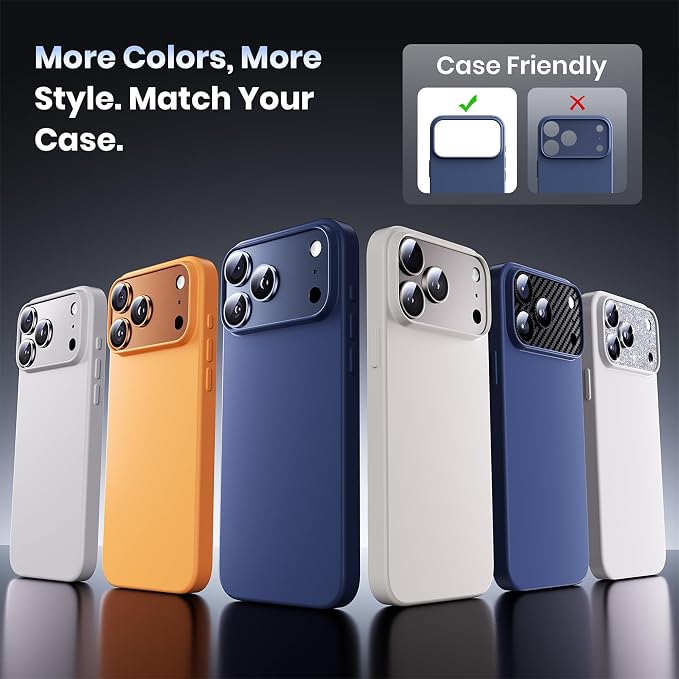 Hoerrye for iPhone 17 Pro Camera Lens Protector - Image 6