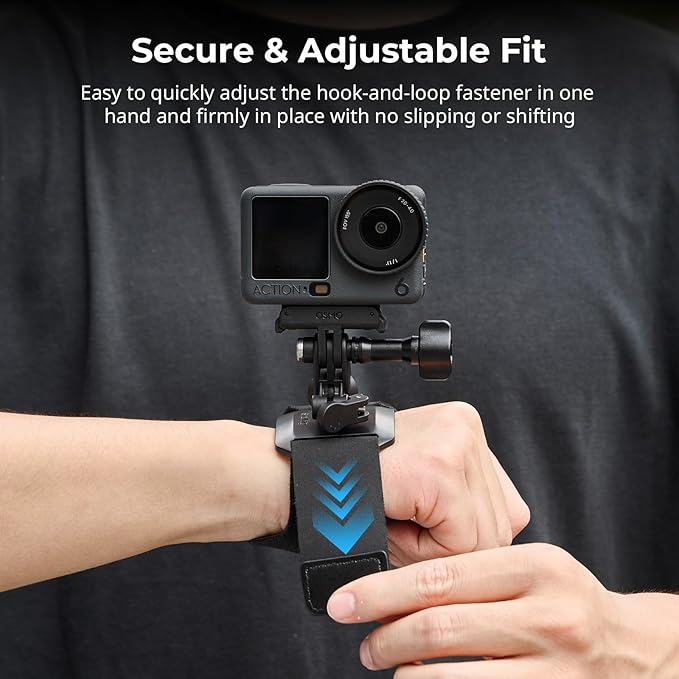 SMALLRIG Wrist Strap Mount for GoPro Hero 13/12/11/10/9 Black, for DJI Osmo - Image 4