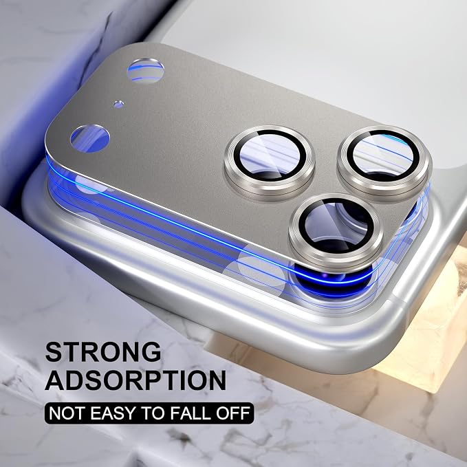 Choiche Compatible for iPhone 17 Pro Max Camera Lens Protector, Strong - Image 5