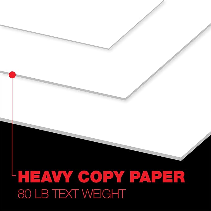 Accent Opaque White Printer Paper, 13” x 19” 32lb Bond/80lb Text Copy Paper – Premium Super Smooth Computer Paper, 97 Bright, 118gsm – Ideal for Ink Heavy Printing – 189035C – 1,500 Sheets (5 Ream)