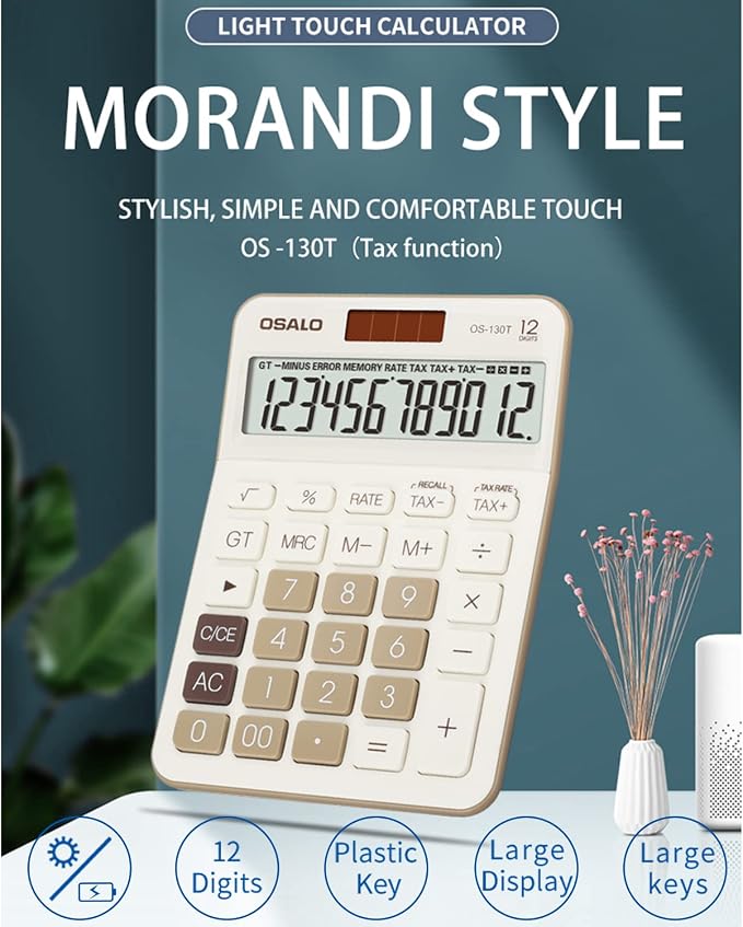 Pendancy 12 Digit Office Calculator Desktop - Image 9