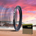 58mm to 72mm Camera Filters Ring Compatible All 58mm to 72mm UV CPL ND Filter by AMOTOK