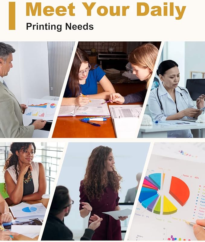 LC406 Ink Cartridges Compatible with Brother MFC-J4335DW MFC-J4535DW MFC-J5855DW MFC-J6555DW (LC406BK, LC406C, LC406M, LC406Y, 4-Pack)