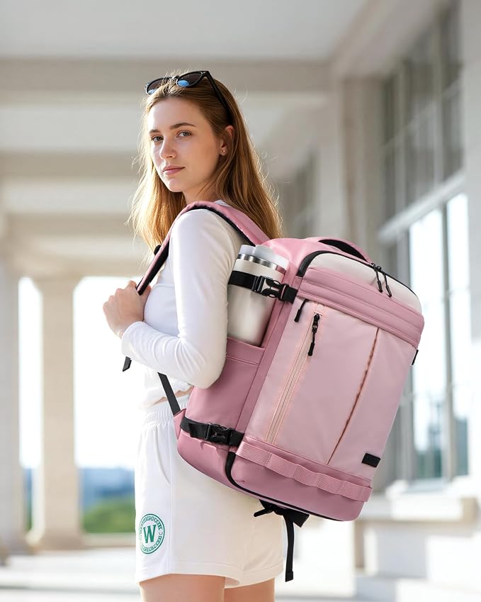 LOVEVOOK 50L Travel Backpack for Women, Airline Approved Carry On Luggage - Image 2