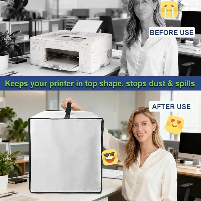 Printer Cover for Brother, Waterproof Anti-Static Thick Dust Cover, Printer - Image 4