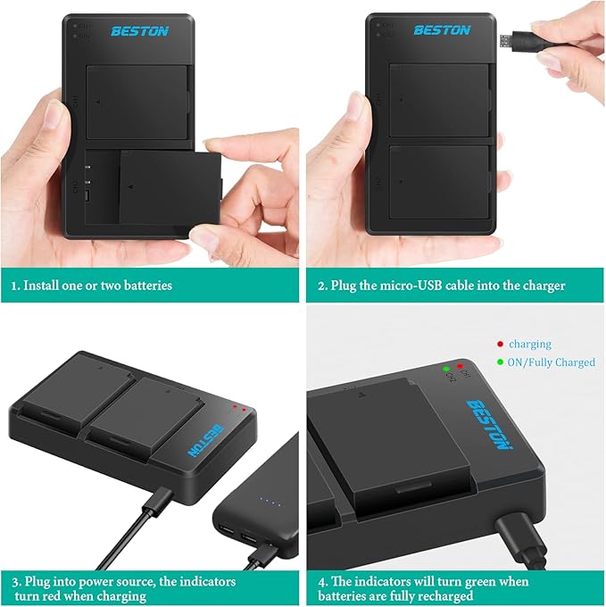 BESTON LP-E10 Battery and Charging Base - Image 6