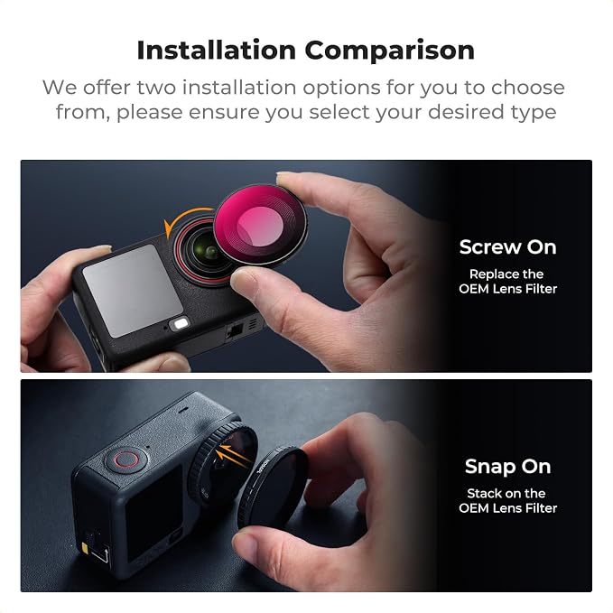 K&F CONCEPT Snap On Variable ND Filter Compatible - Image 3