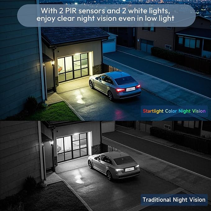 4pc 2.4G/5G Wifi Cameras for Home Security - Image 4