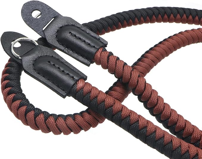 Paracord Camera Strap Long Camera Neck Shoulder Strap - Image 3