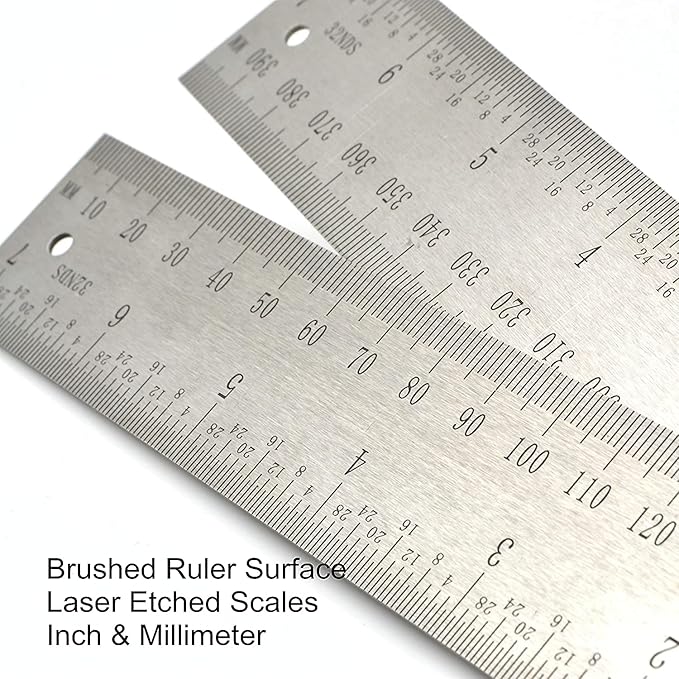 GemRed 82305 Digital Angle Finder GemRed Protractor Stainless steel 7inch 200mm (Black Button)