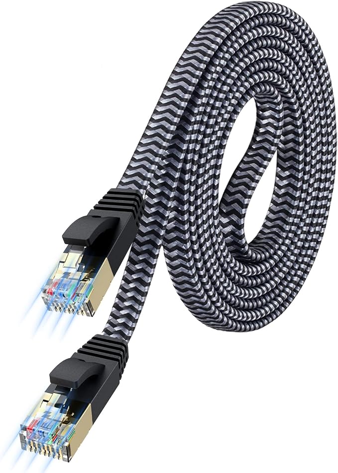 Cat 7 Ethernet Cable 25ft by MORELECS