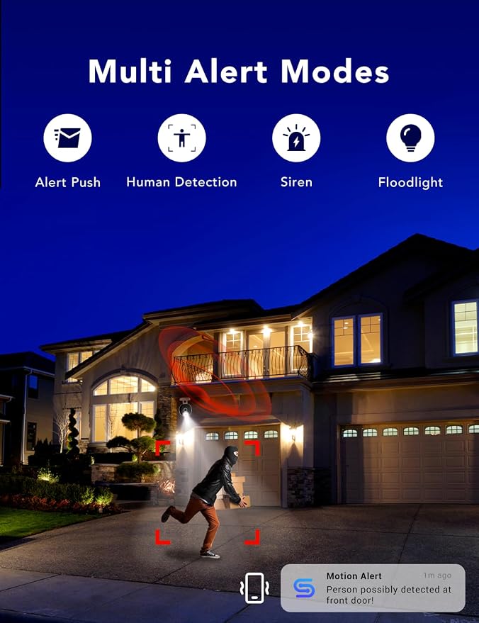2K Wired Security Camera, Indoor/Outdoor - Image 5
