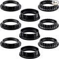 9 PCS E26/E27 Lamp Shade Rings by Foyods
