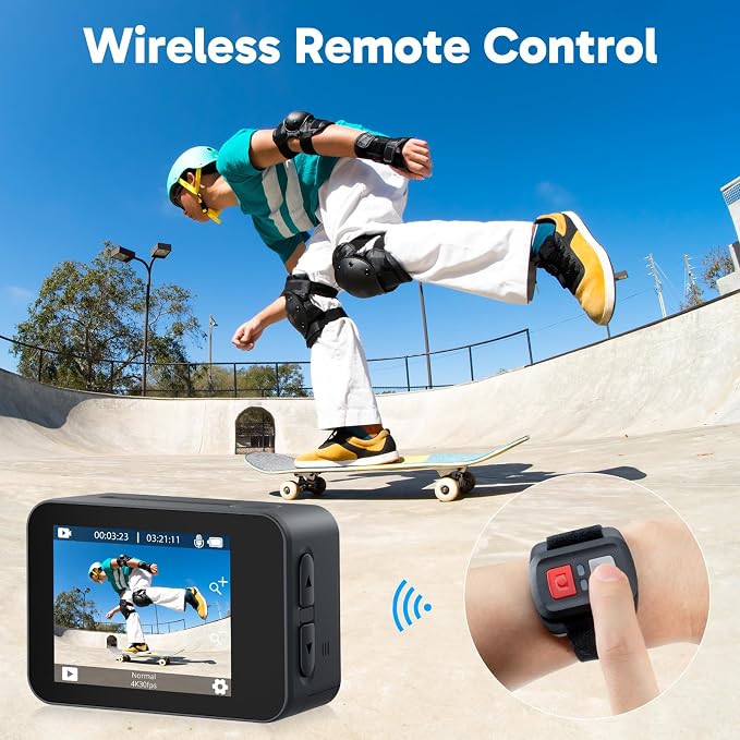AKASO V50X Native 4K30fps WiFi Action Camera - Image 7