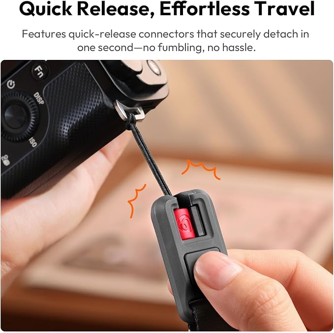 ULANZI YF01 Camera Strap with Built-In USB-C Data Cable — 3-in-1 Quick Release - Image 8