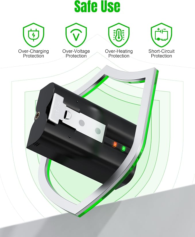 Replacement Battery for Ring Camera, Spotlight and Stick Up Cam, LED Display - Image 3