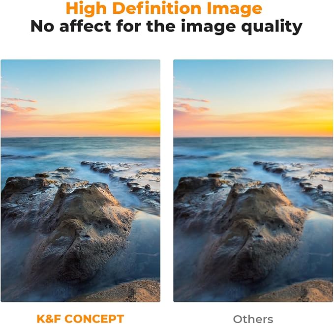 K&F CONCEPT 62mm Magnetic CPL+ND8+ND64+Magnetic Basic Ring+Lens Cap Camera Lens - Image 6