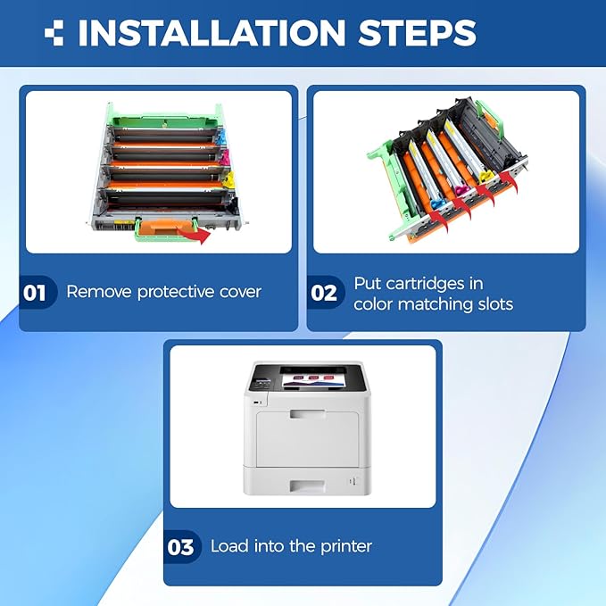 DR431CL Drum Unit High Yield Replacement for Brother DR-431CL Imaging Drum for MFC-L8900CDW MFC-L8690CDW HL-L8360CDW HL-L8260CDW MFC-L8610CDW MFC-L8905CDW MFC-L9570CDW HL-L8360CDWT Printer All-in-One