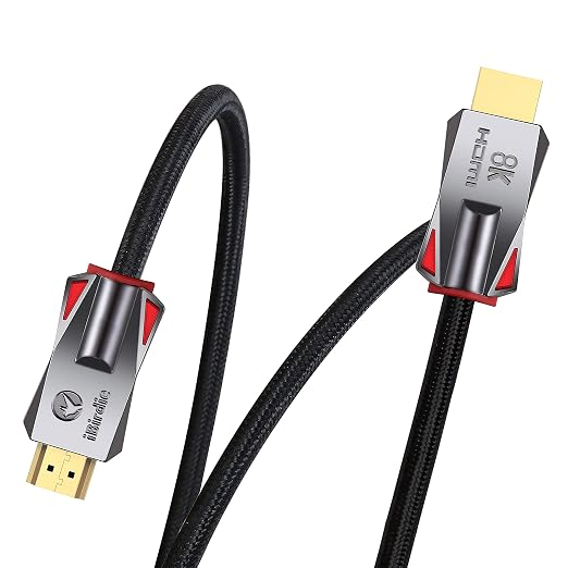 iBirdie 8K Fiber Optic HDMI Cable 50 Feet 16 Metre, Active Unidirectional Cord - Image 2