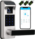 Smart Door Lock, Heavy Duty 5 in 1 Keyless Entry Door Lock, Full App Control by HARFO