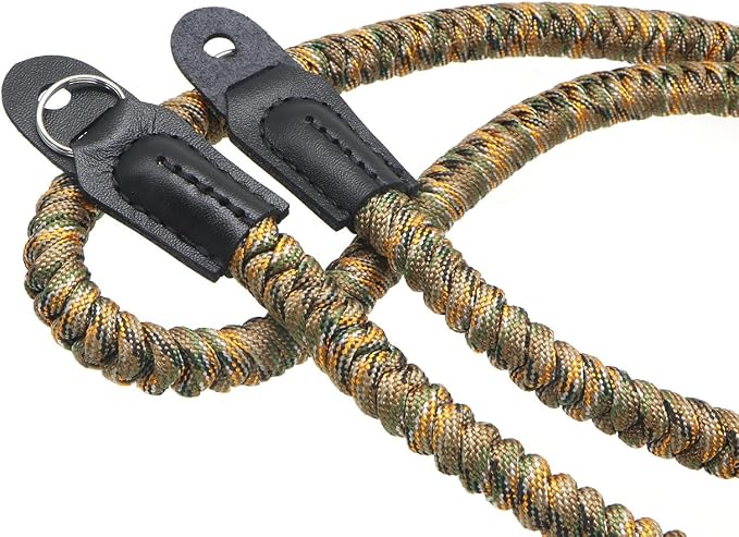 Paracord Camera Strap Long Camera Neck Shoulder Strap - Image 3