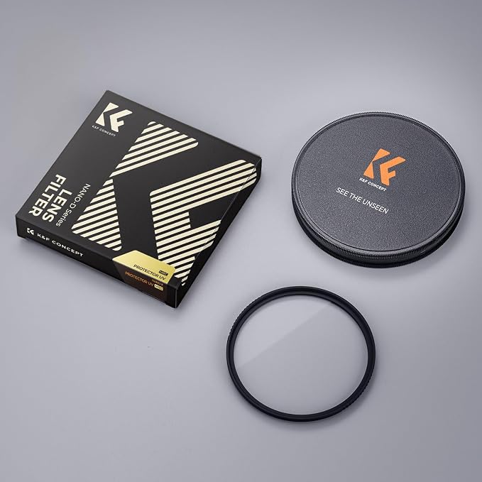 K&F CONCEPT 43mm MC UV Protection Filter Shockproof Tempered Optical Glass - Image 7