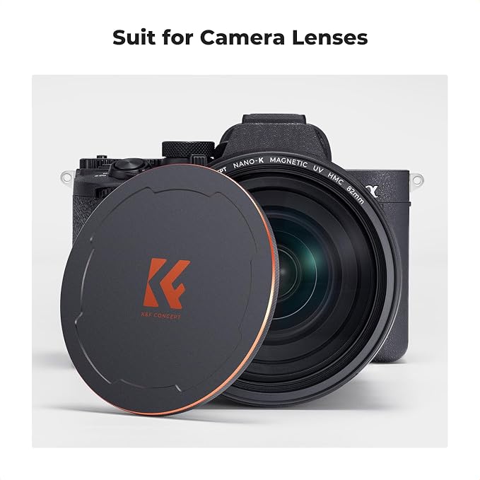 K&F CONCEPT 49mm Thread & Magnetic 2-in-1 Lens Filter Cap Only Compatible - Image 6
