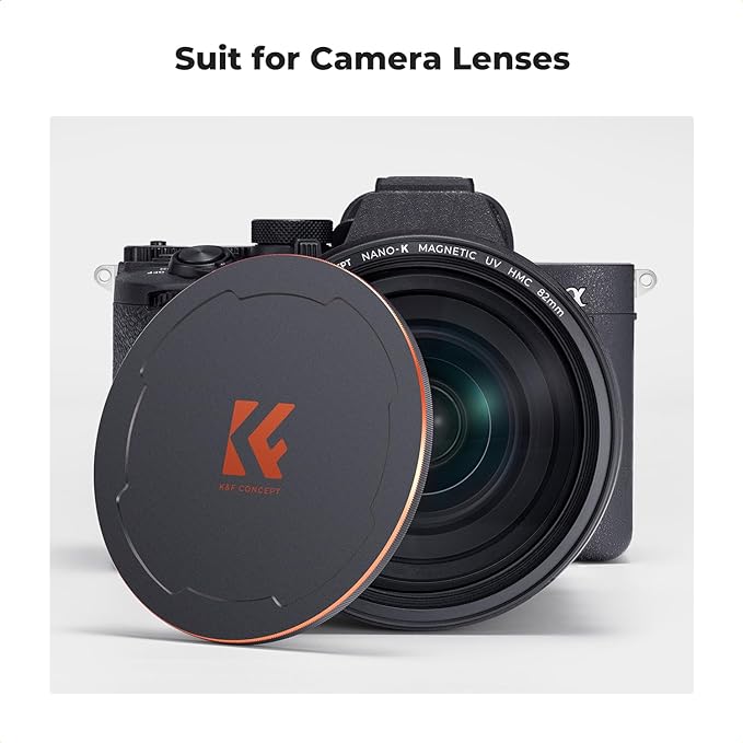 K&F CONCEPT 95mm Thread & Magnetic 2-in-1 Lens Filter Cap Only Compatible - Image 6