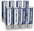 Maxfree Rechargeable Lithium AA Batteries, Cycle Times Up to 2500 – by MAXFREE