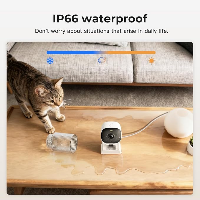 2K Cameras for Home Security, Indoor/Outdoor for Baby/Elder/Pet Monitoring - Image 9