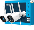 GNCC 2K Outdoor Security Camera, 24/7 Recording, 9.85ft Cord, No Battery by GNCC