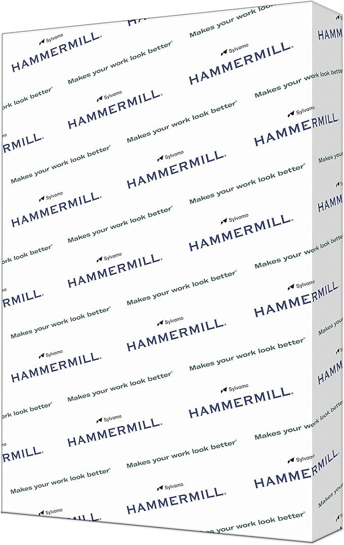 Hammermill Printer Paper, Premium Color 32 lb Copy Paper, 12 x 18 - 100 Bright, Made in the USA, 106127R - 1 Ream (500 Sheets)