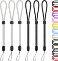 Hukado Hand Wrist Strap Lanyard, 6 Pack 9.5inch Adjustable Nylon Wristlet by Hukado