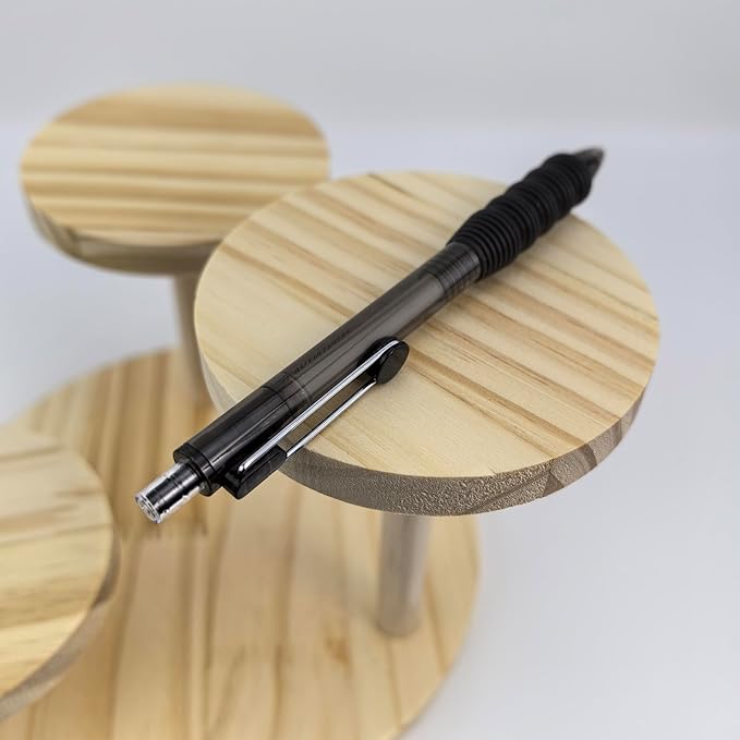 Fengtaiyuan Black Ink, 0.7mm, Retractable Gel Ink Rollerball Pens, Fine Point, Comfortable Grip, Easy Hold, Writting Smooth, 18 Pack (Black ZS07P18)