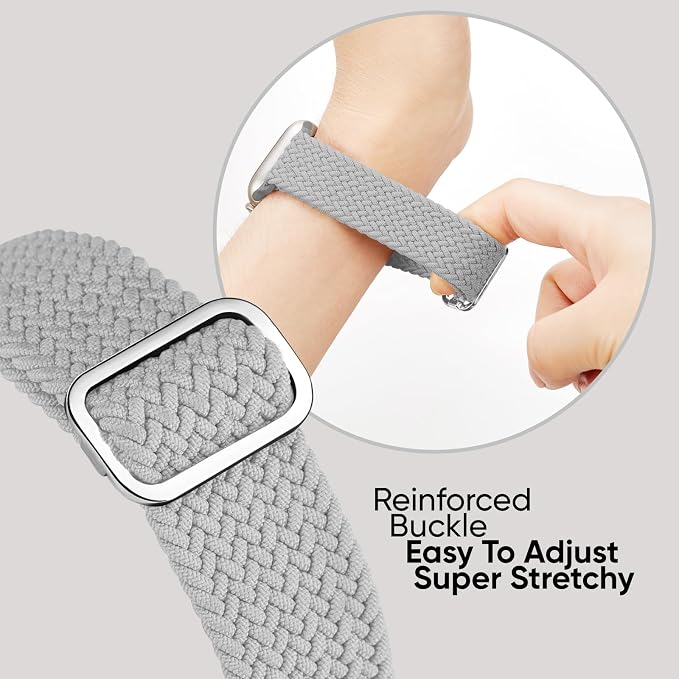 6 Pack Braided Stretchy Bands Compatible - Image 4