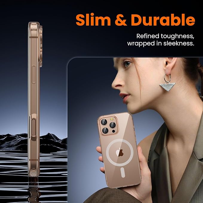 toushion 3 in 1 for iPhone 16 Pro Case Clear - Image 7