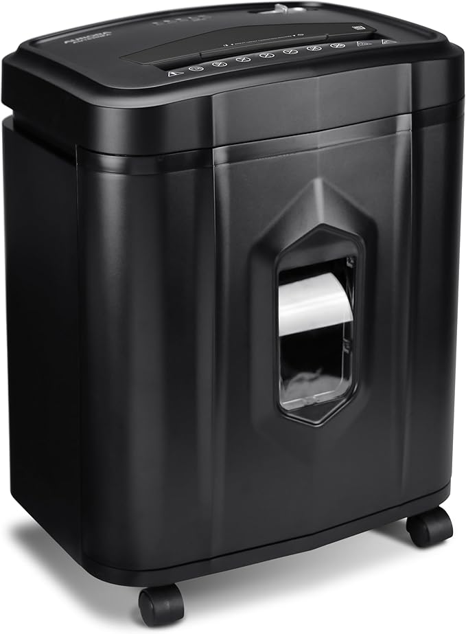 Aurora AU1645XA 16-Sheet Cross-Cut Paper and CD/Credit Card Shredder/5-Gallon Pullout Basket/ 30 Minutes Run Time