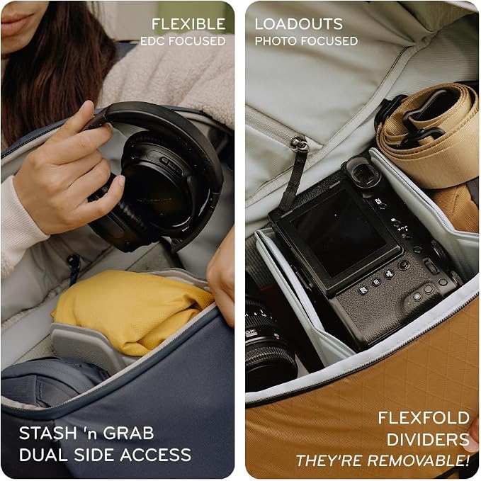 Peak Design Everyday Backpack 30L, MagLatch Top, Dual Side Access, FlexFold - Image 6
