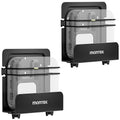 monTEK Adjustable Cable Box Mount up to 11 LBS, Modern Mount, Small Devices by monTEK