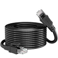 Cat 6 Outdoor Ethernet Cable 9 ft, 24AWG 10Gbps High Speed Cat6 Ethernet Cable by EthernetCable