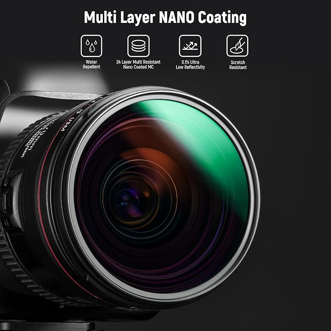 NEEWER Polarizer Filter 43mm Circular MC CPL - Image 3