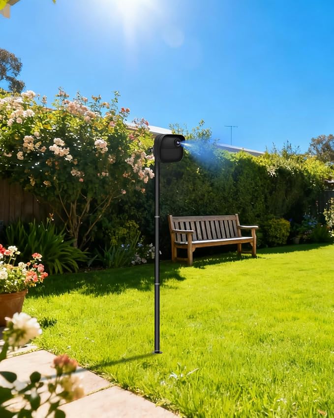 Garden Camera Outdoor Ground Stake Mount, Adjustable Angle Stand - Image 3
