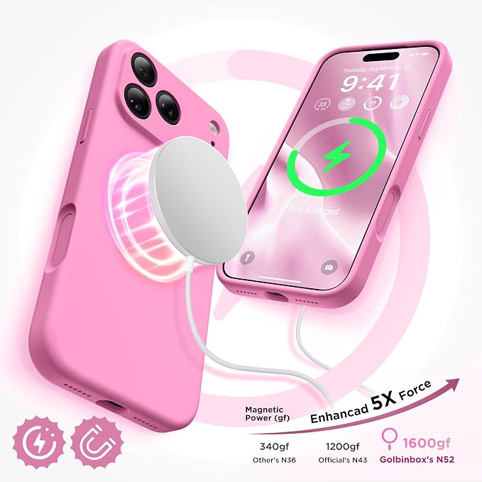 GolbinBox Magnetic for iPhone 17 Pro Max Case, Compatible - Image 5