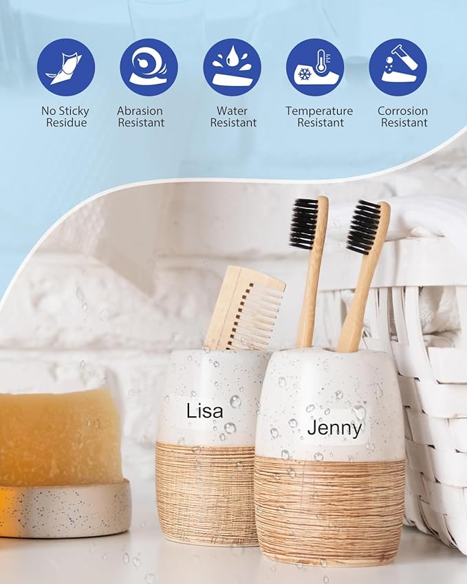 24mm 0.94 Laminated Clear TZe151 TZ Tape Conpatible for Brother TZe-151 P Touch Label TZe Tape 24mm 1 Inch Label Maker Tape for Brother PT-D610BT PT-D600 PT-P710BT PT-P700 PT- P910BT, 4-Pack