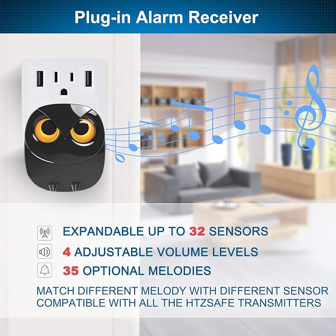 1/2 Mile Long Range Wireless Driveway Alarm Outdoor Weather Resistant Motion - Image 5