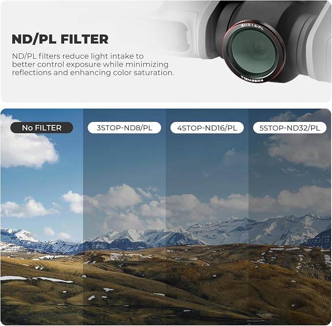 Freewell ND8/PL Filter for DJI Neo 2 - Image 3