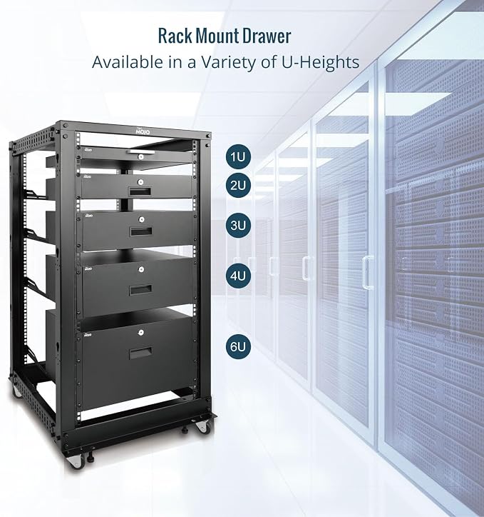 Tecmojo 6U Rack Drawer, Rack Mount Drawer - Image 6