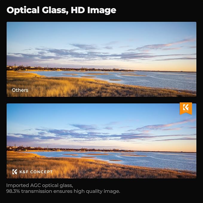 K&F CONCEPT 95mm MCUV Lens Protection Filter 18 Multi-Coated Camera Lens UV - Image 3