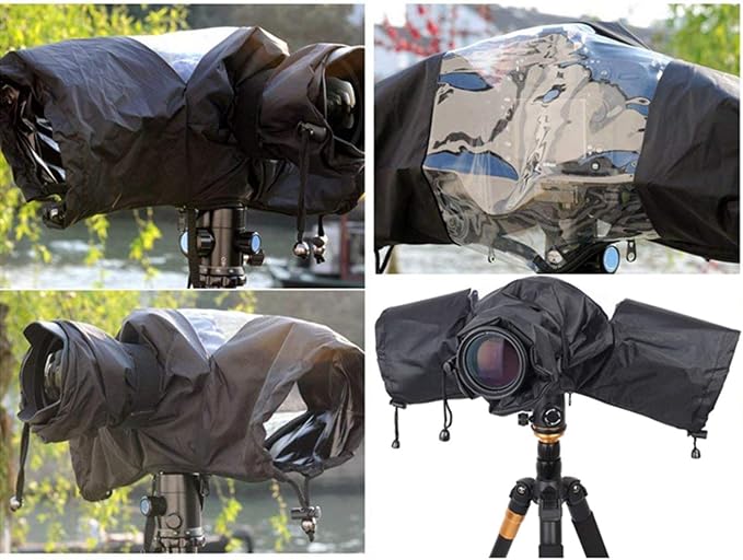 Camera Rain Cover Professional Waterproof Nylon Sleeves DSLR Camera Rain Cover - Image 9
